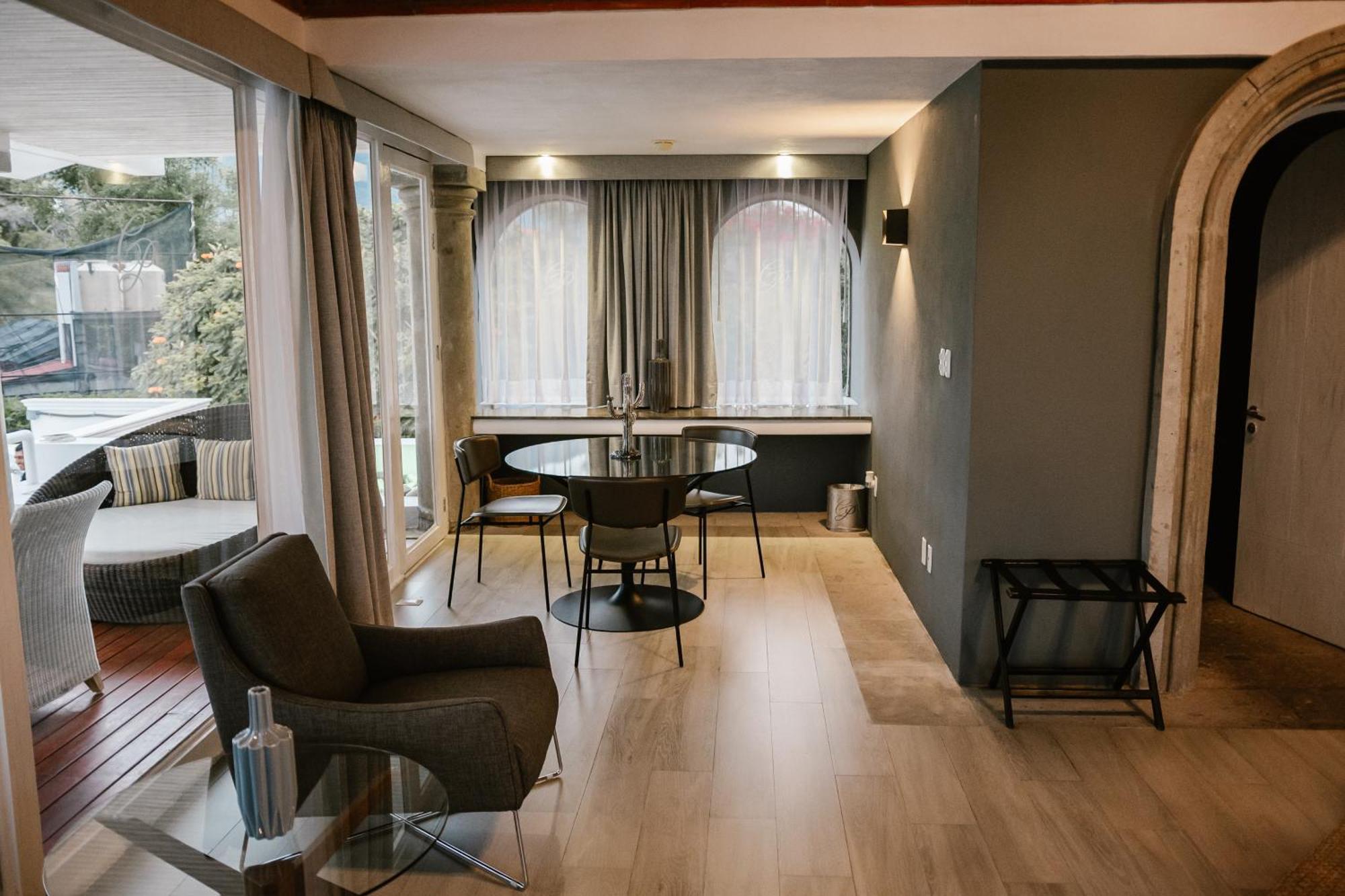 De Cantera Y Plata Hotel Boutique แท็กซ์โก เด อลาร์คอน ภายนอก รูปภาพ